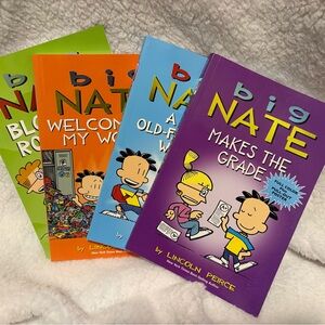📕Big Nate Graphic Novel Book Set - 4 books, new!